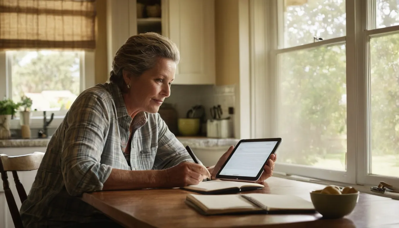 Homeowner reviewing a written septic quote in the Carson area